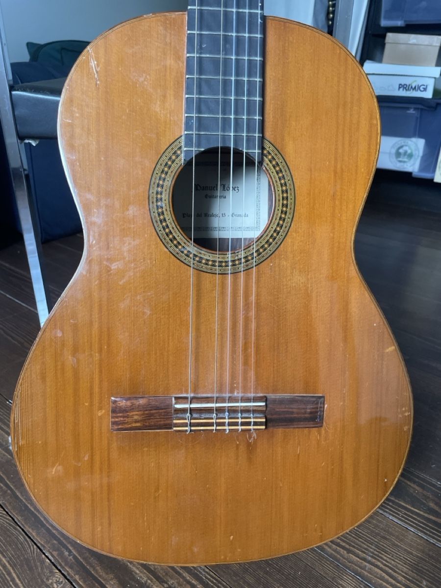 Strumenti musicali: Konzertgitarre Manuel Lopez gebraucht – Usato da Küsnacht ZH venduto da paka06 2