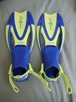 Schwimmflossen Aqua Lung Sport blau gelb Grösse 27-31
