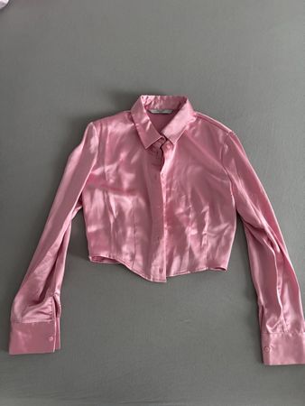 PINK SILK BLOUSE💕