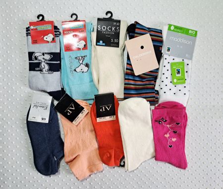 NEU! 10x tolle Damen Socken bunter Mix Gr. 39-42