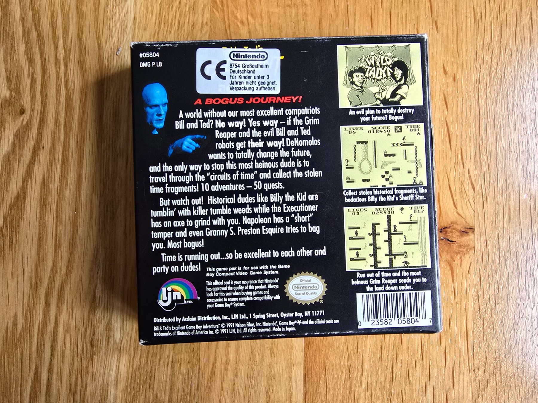 Nintendo Spiele: Nintendo Gameboy/Bill & Ted/OVP – Gebraucht aus Sursee von Elian91 3