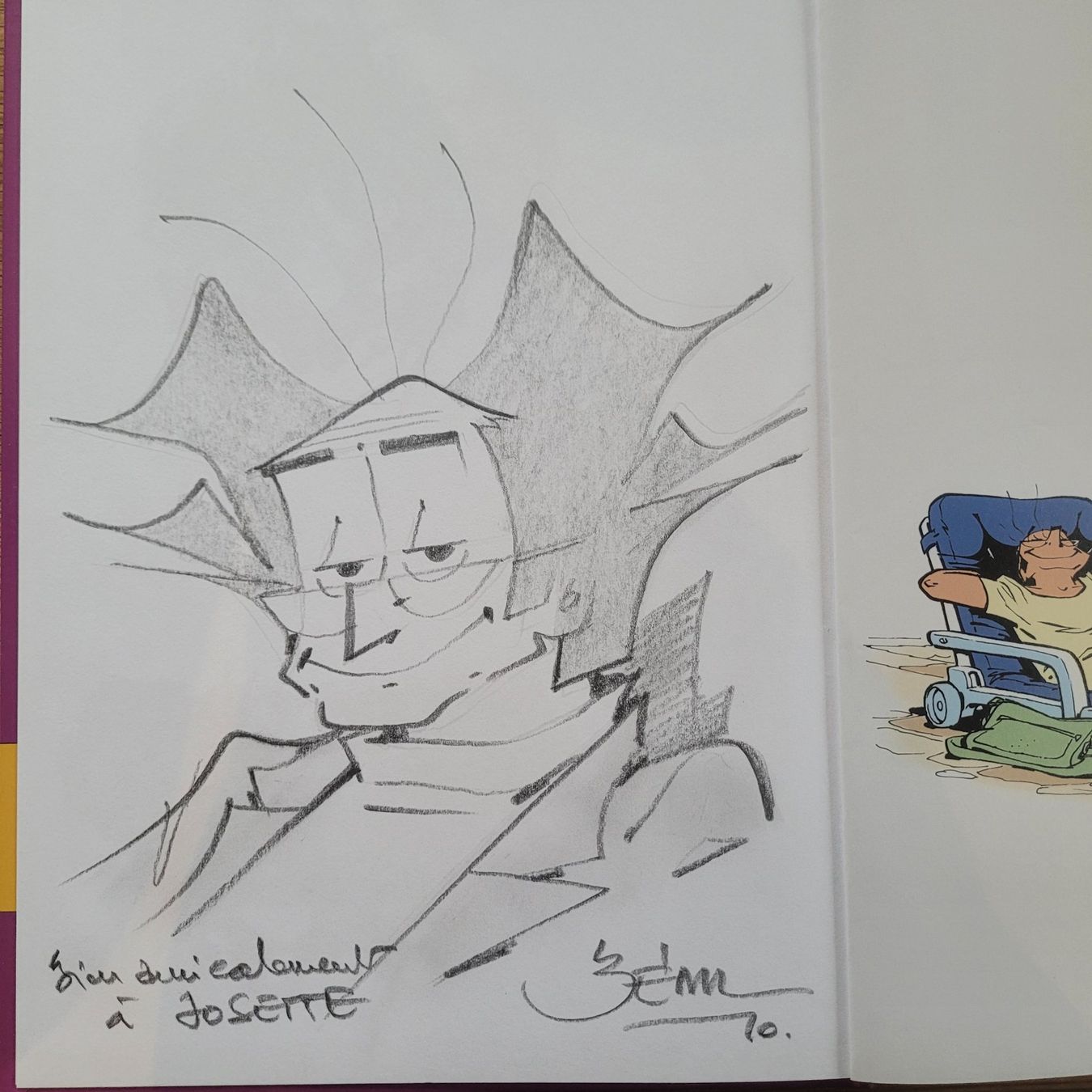 Fumetti: BD Dédicace EO Les Psy 16. Besoin De Vacances – Usato da Biel/Bienne venduto da Destockweb 2