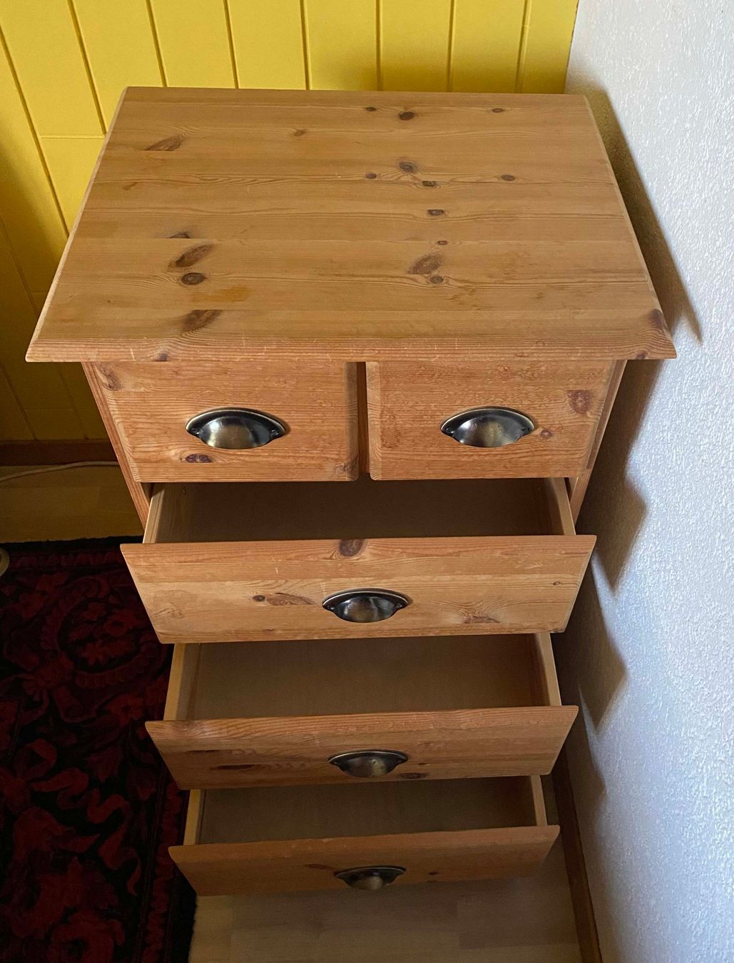 Nachttische: Holzkommode / Nachttisch – Gebraucht aus Dotzigen von Baagii-L 1