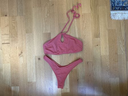 TJ Swim Bikini Set, salmon pink, size S