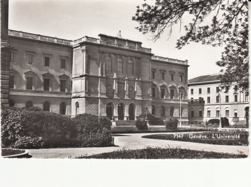 Cartoline postali: Genève ca. 1950 – Usato da Bürglen TG venduto da StampGraf