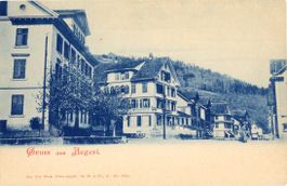 Aegeri  ZG   -   Gruss aus AEGERI       ca. 1900
