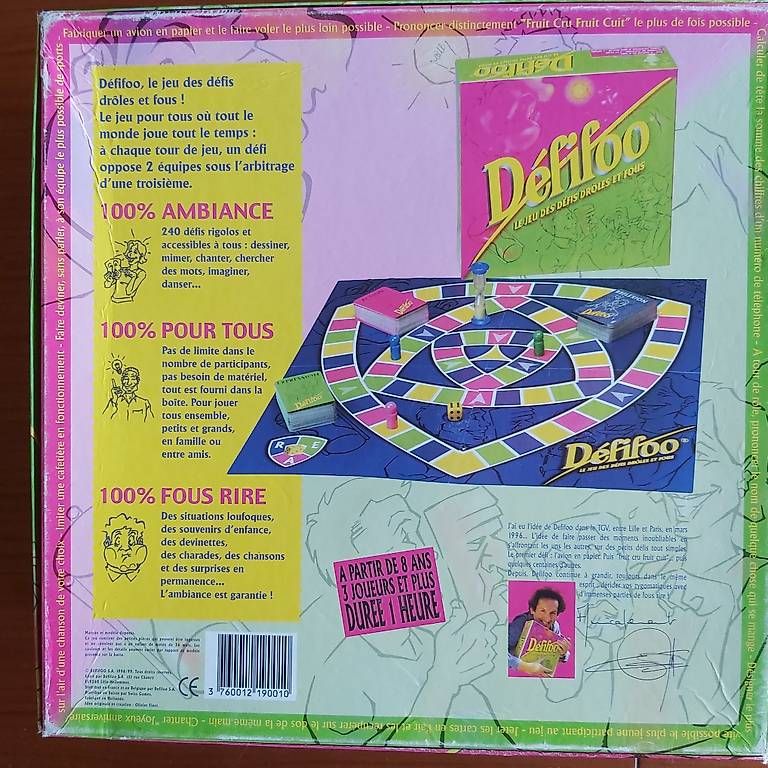 Giochi: Jeu de société Défifoo – Usato da Martigny venduto da Baldur333 1