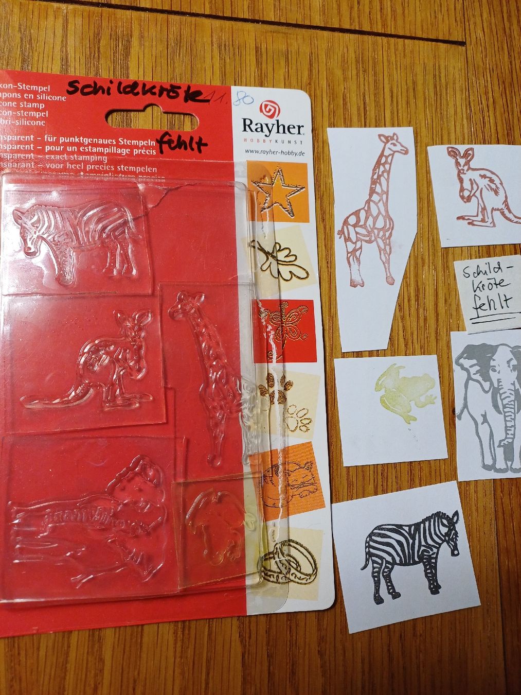 Kits de loisir créatif: Kursmaterial Stempel NR.7 – D'occasion à Gächliwil par lesidees 1