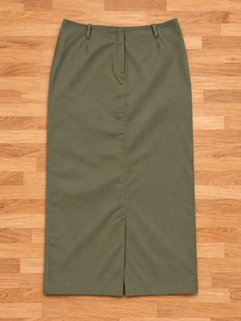 Maxi/Midi Rock in Khaki - Isabel de Pedro Barcelona