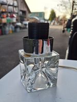 Vintage Glasfuss für Nachttisch - Lampe