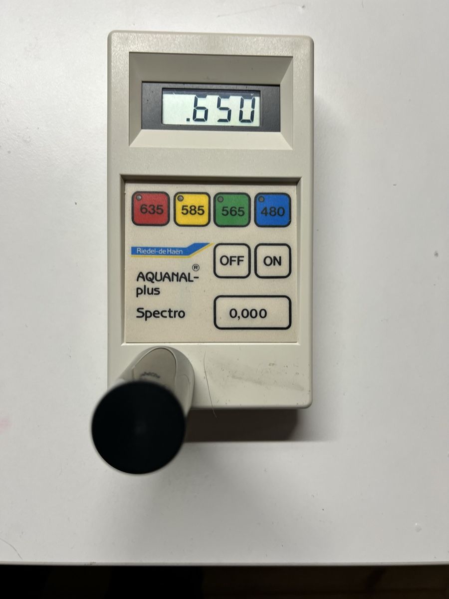 Aquanal plus Spectro Photometer-Set (Gebraucht) in Oftringen für CHF 50 ...