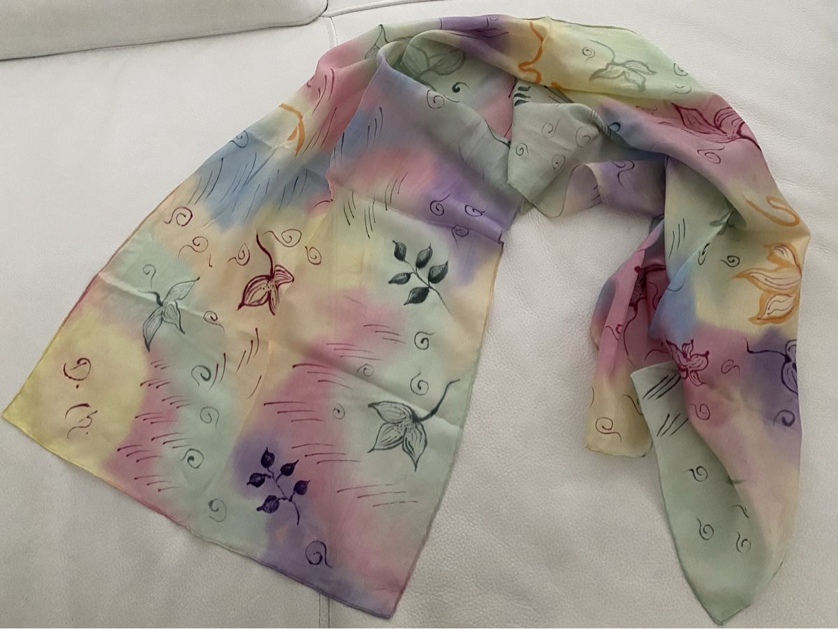 Foulard & Sciarpe: Seiden Schal 🌸 – Usato da Opfikon venduto da Luis144 5