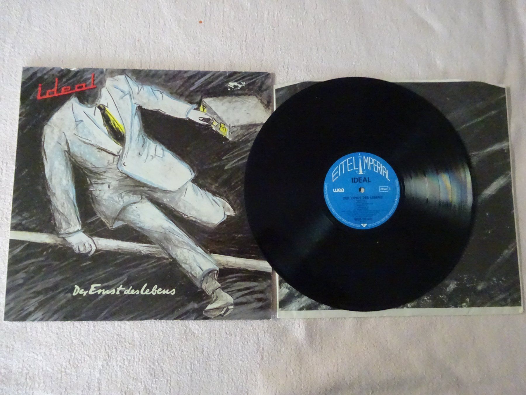 Dischi in vinile: IDEAL ** DER ERNST DES LEBENS ** NDW – Usato da Luzern venduto da xrayspex99 1
