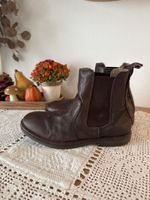 Kinder Chelsea Boots Bisgaard gefüttert braun Grösse 32 