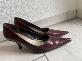 Braune Pumps von Nine West, guter Zustand, frisch besohlt