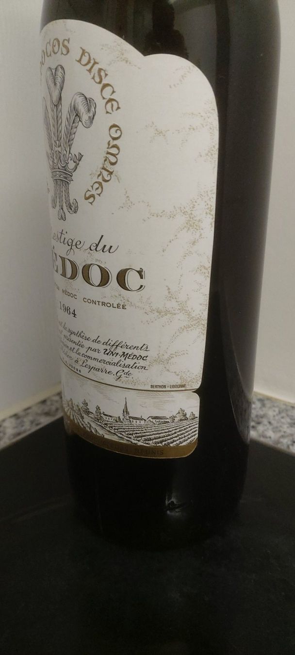 Vino: Prestige du  Médoc 1964 75 cl. – Nuovo (secondo la descrizione) da Grenchen venduto da poggione 4