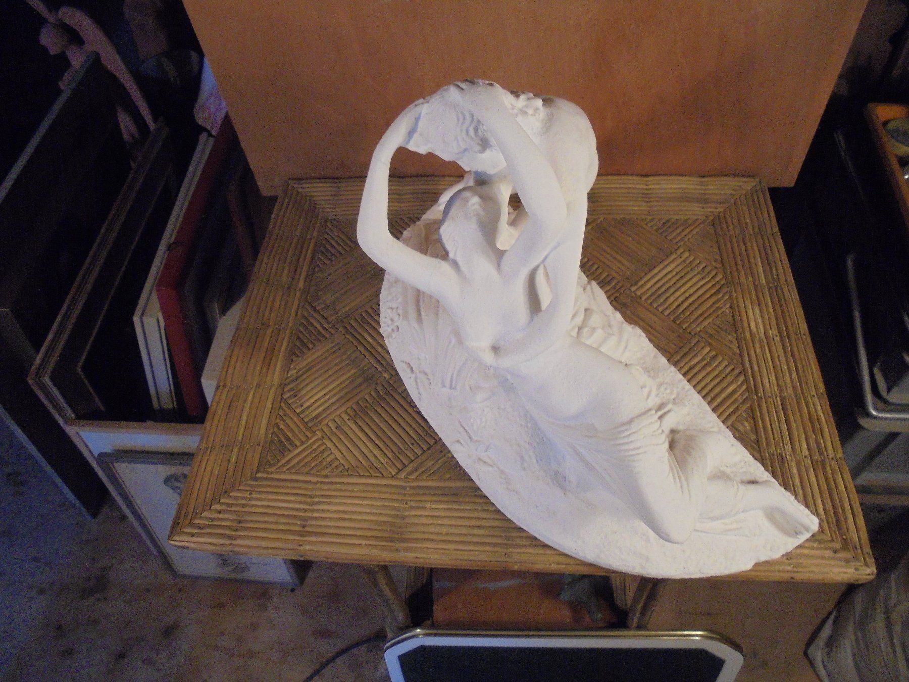 Skulpturen & Statuen: Amor und Psyche - Gruppe 100 jährig – Gebraucht aus Altstätten von antikundart 1