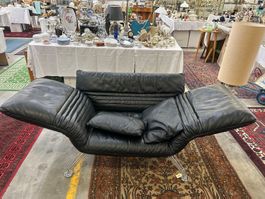 Designer Liege Sofa Fleeze Sessel DS-142 Wing von De Sede