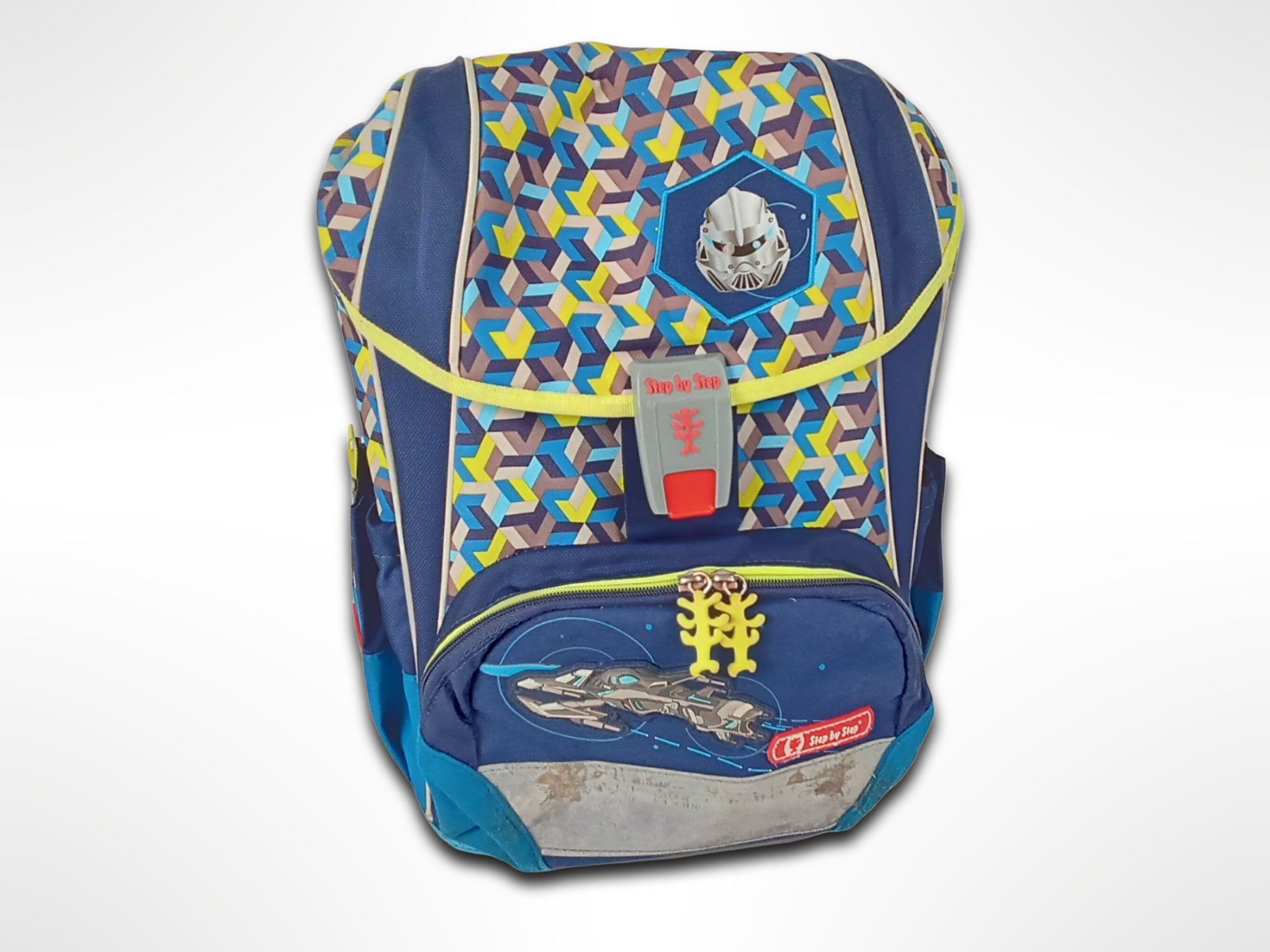 Step by Step Borse & Zaini: STEP BY STEP Raumschiff Schulrucksack – Usato da Suhr venduto da Restwert_Suhr