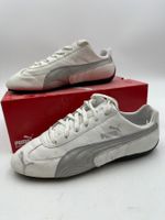 PUMA Speed Cat L Sneaker Weiss Silber Grösse 43 mit OVP