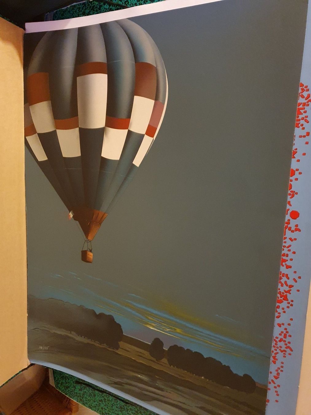 Grafica & Litografie: Montgolfière de DONADINI – Usato da Lausanne venduto da gfchs