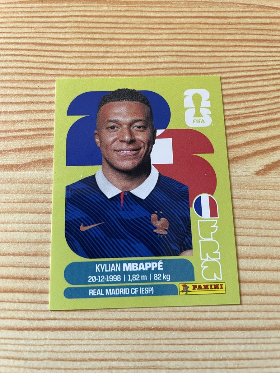 Panini Carte collezionabili: Kylian Mbappé Panini – Nuovo (secondo la descrizione) da Böttstein venduto da nco_gbz9