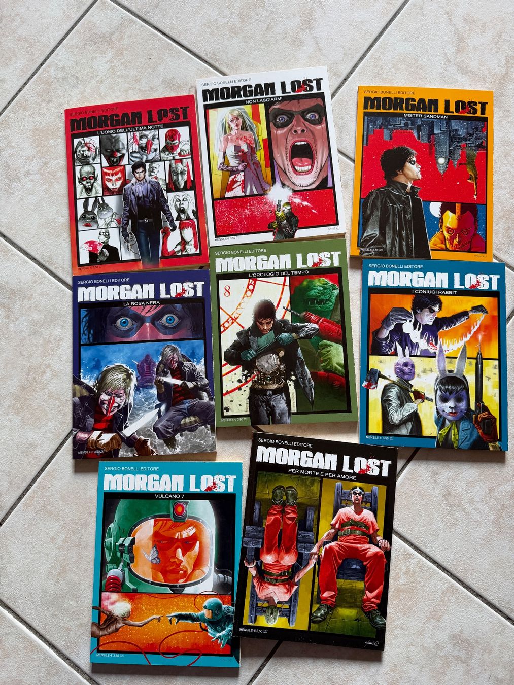 Fumetti: MORGAN LOST 1-6, Fear Novels 2-4 Bonelli – Usato da Minusio venduto da vertigoozBazar4u 1