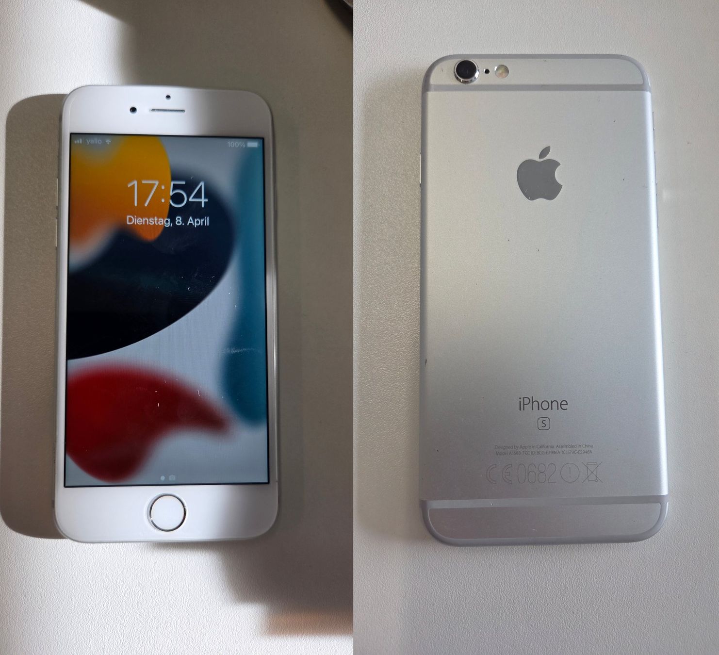 Apple Handys / Smartphones: Apple Iphone 6s / A1688 / 16 GB / iOS 15.8.2 / #170 – Gebraucht aus Adlikon b.Regensdf von ChriZ86