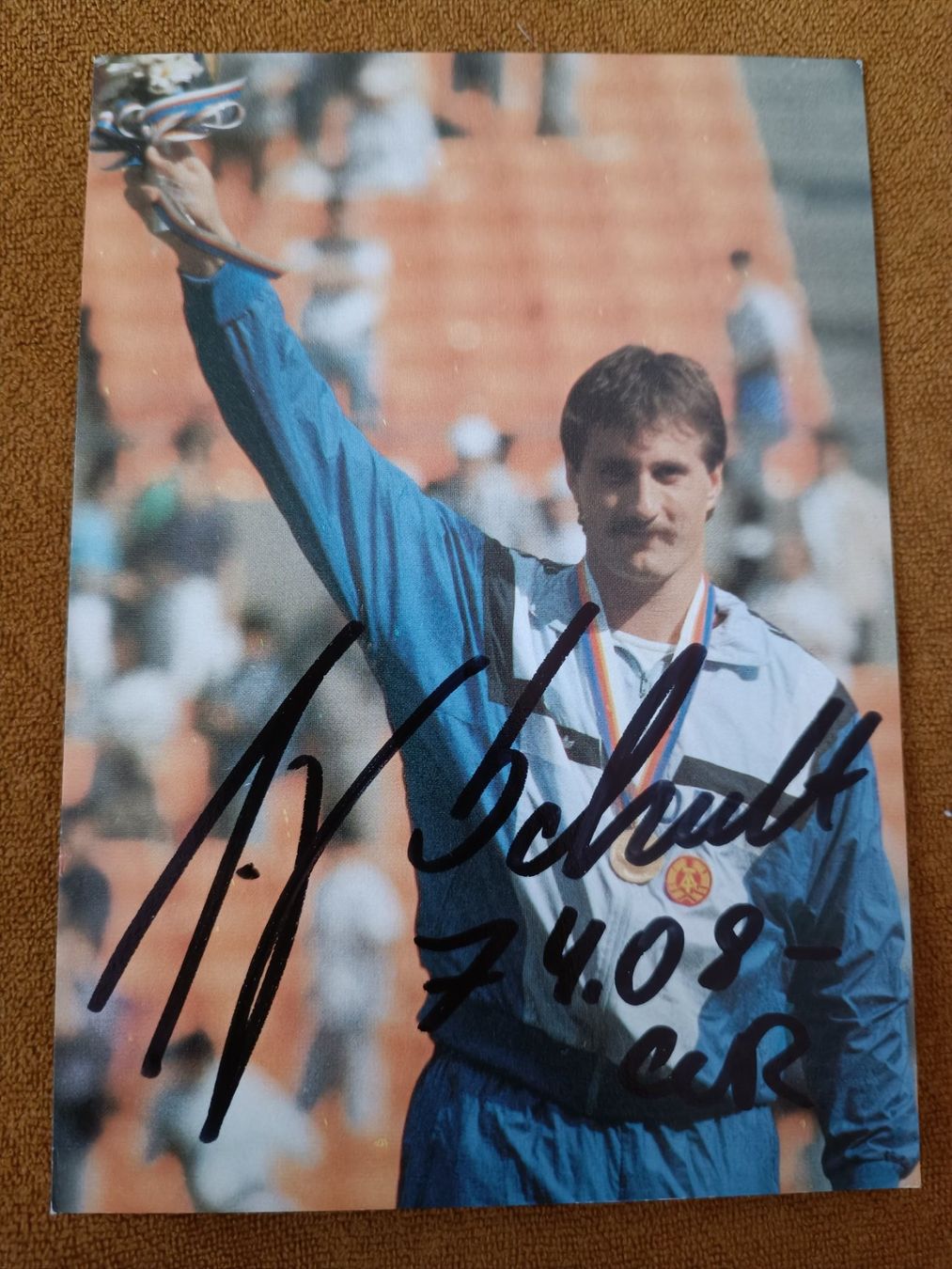 Autogramme: Jürgen Schult - Olympiasieger 1988 – Gebraucht aus Menziken von Autogramme