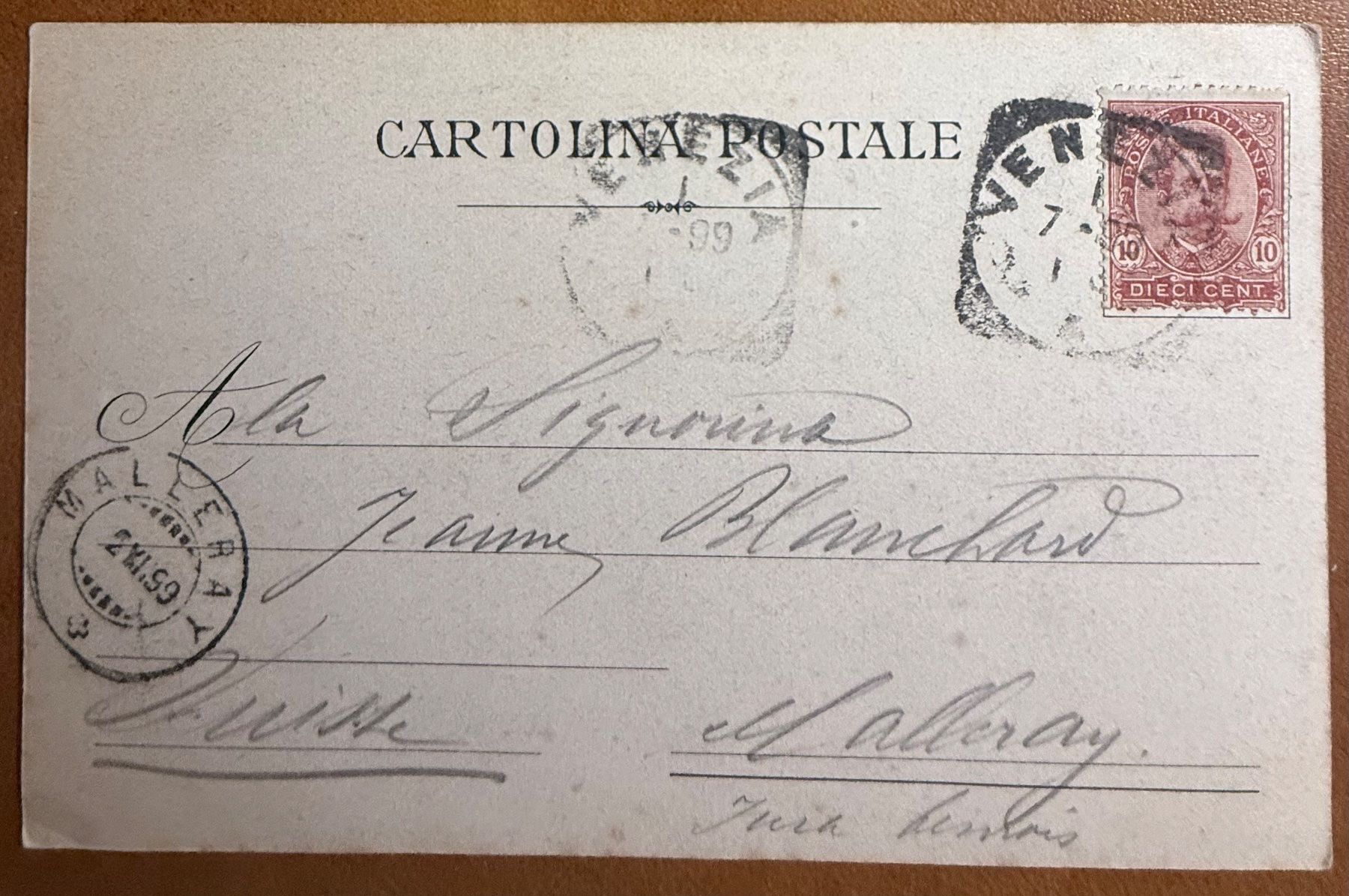 Cartoline postali: Venezia - Litho 1899 – Usato da Lutry venduto da Ediego 1