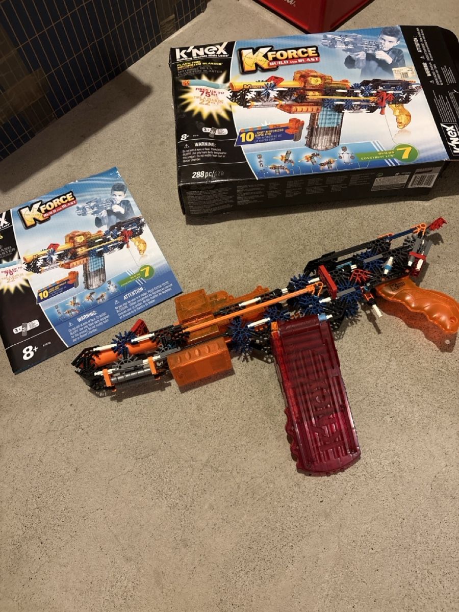 Spielzeuge: K‘Nex K Force build and blast – Gebraucht aus Staffelbach von Cherry4