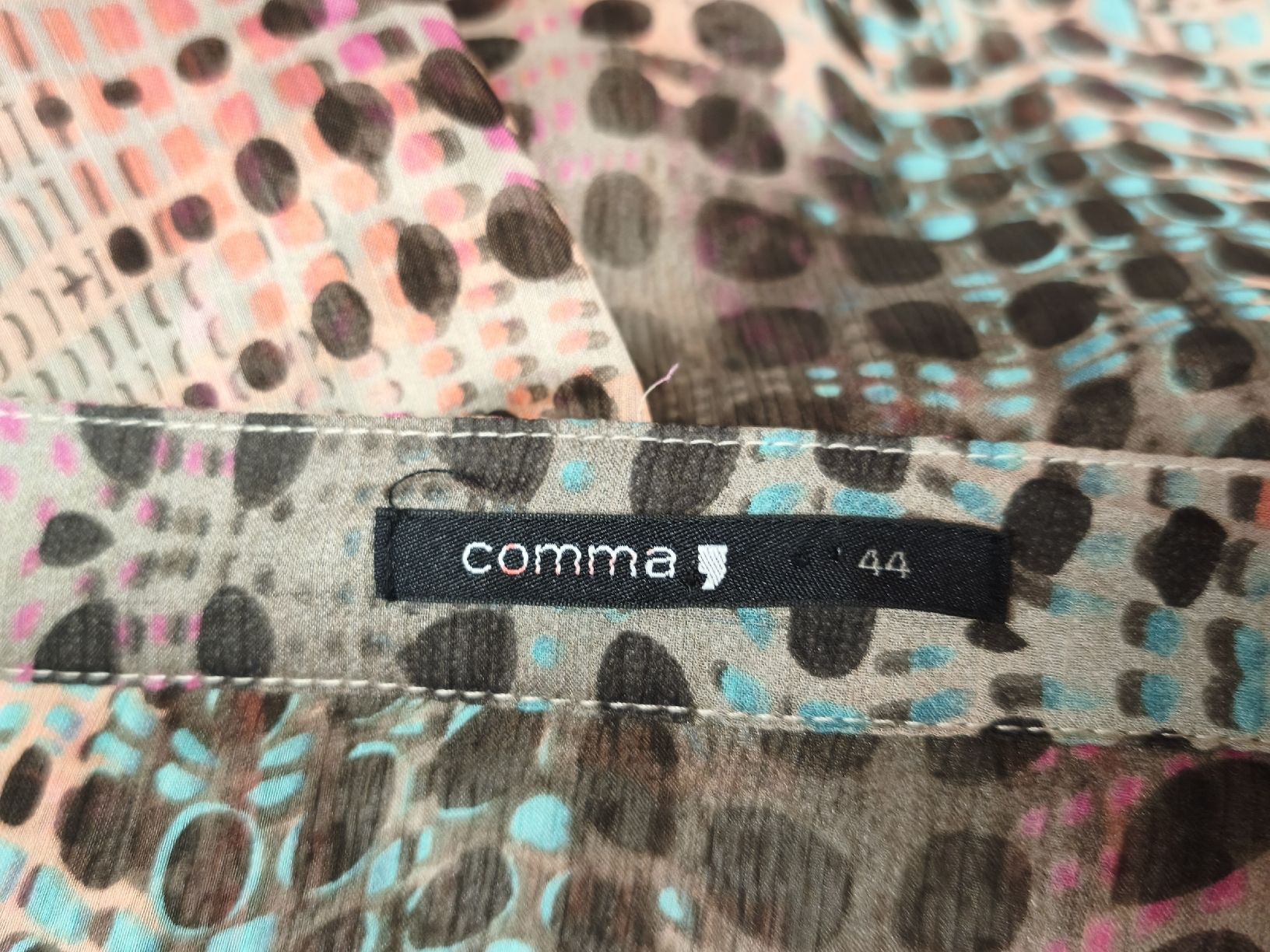 Comma Camicette: Bluse comma bunt Grösse 44 leichter Stoff – Nuovo (secondo la descrizione) da Emmetten venduto da SecondhandSiska 3