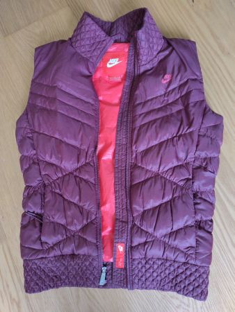 Nike Damen Weste, dunkelrot, Grösse S