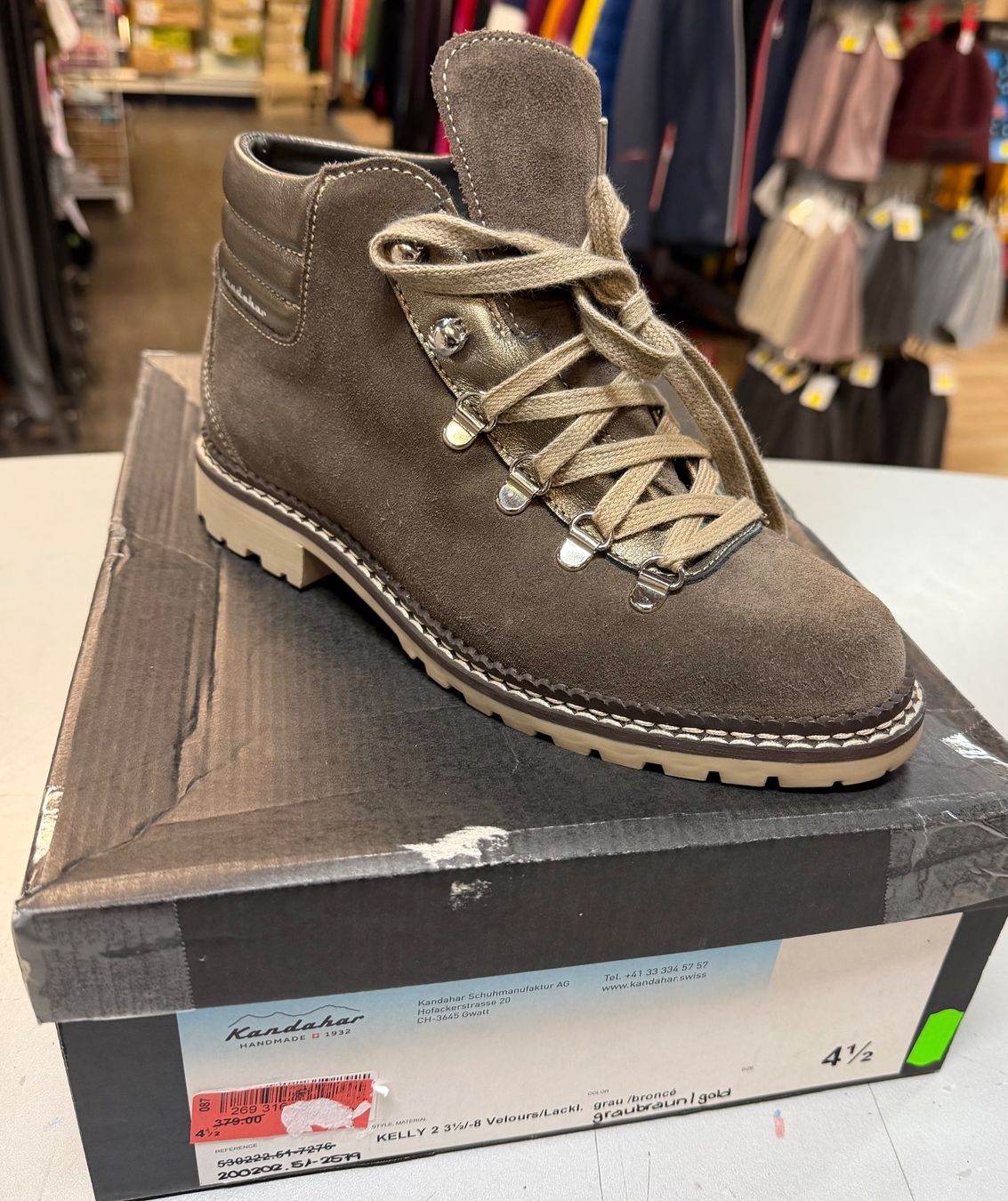 Kandahar Damenschuhe: Kandahar Damen Schuhe Gr. 37 – Neu und originalverpackt aus Interlaken von Skandalpreis 3
