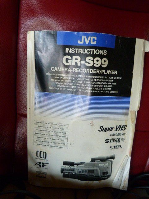 JVC Videocamere: JVC Kamera-Recorder GR-S99E – Usato da Nunningen venduto da Rugeli69 5