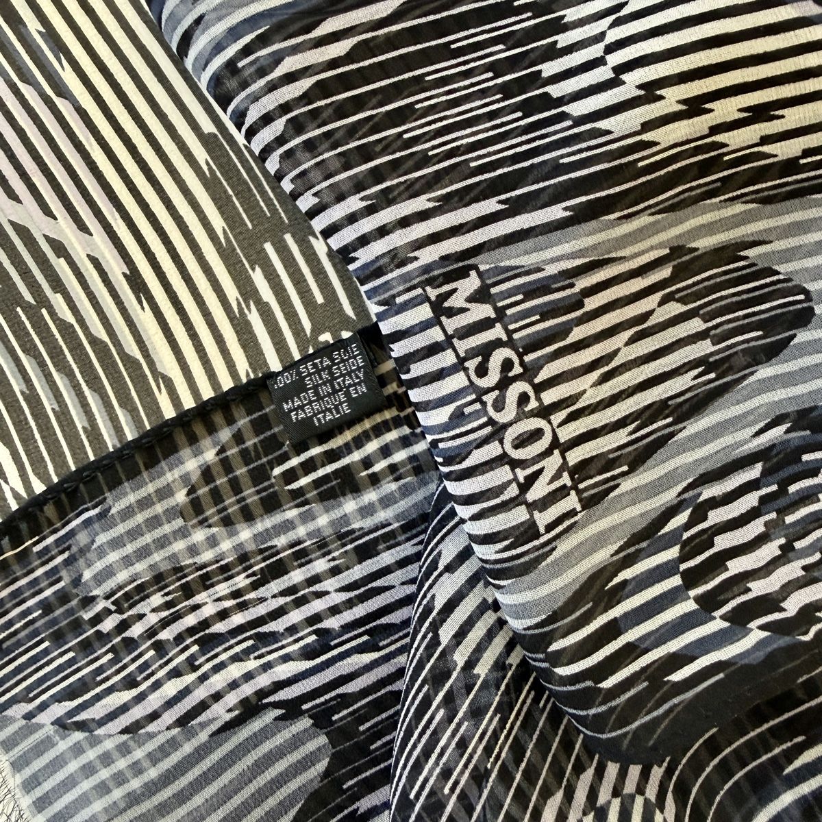 Missoni Foulard & Sciarpe: MISSONI Silk Scarf – Nuovo (secondo la descrizione) da Emmen venduto da Avviivva_Com2023 3