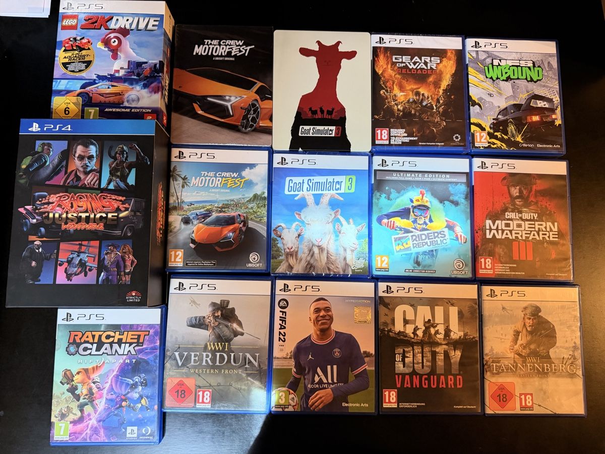 Sony Spiele: Ps5 Games 13st – Gebraucht aus Homberg b. Thun von lucaluca82