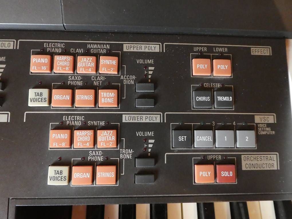 Musikinstrumente: Heimorgel, Marke Technics SX-EX20/L – Gebraucht aus Gelterfingen von Chrambi 1