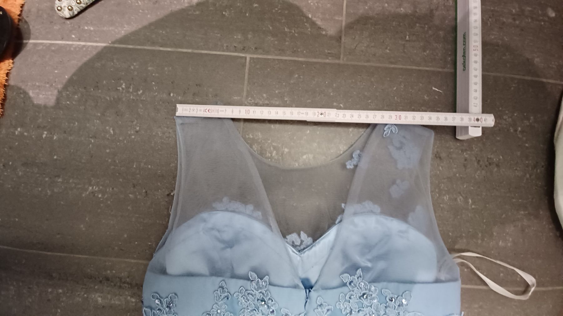 Vestiti: Helles, blau-lila Abendkleid, Gr. 40 – Nuovo (secondo la descrizione) da Steinach venduto da Sommer9000 4