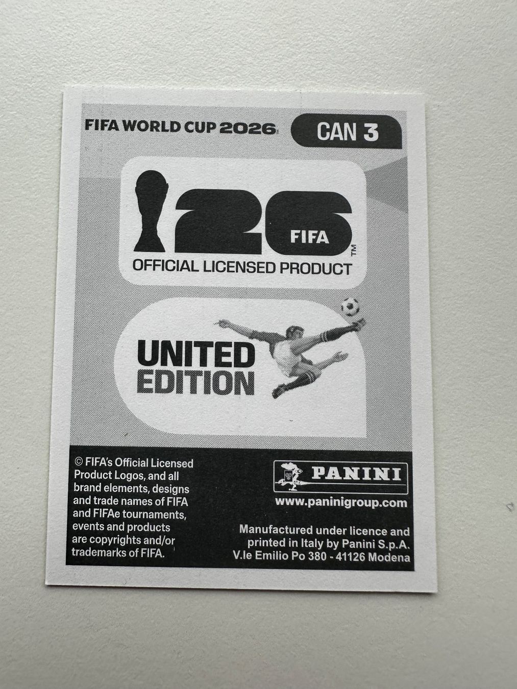 Panini Carte collezionabili: Alphonso Davies WM 2026 sticker - CAN 3 – Nuovo (secondo la descrizione) da Zürich venduto da karsumpel11 1