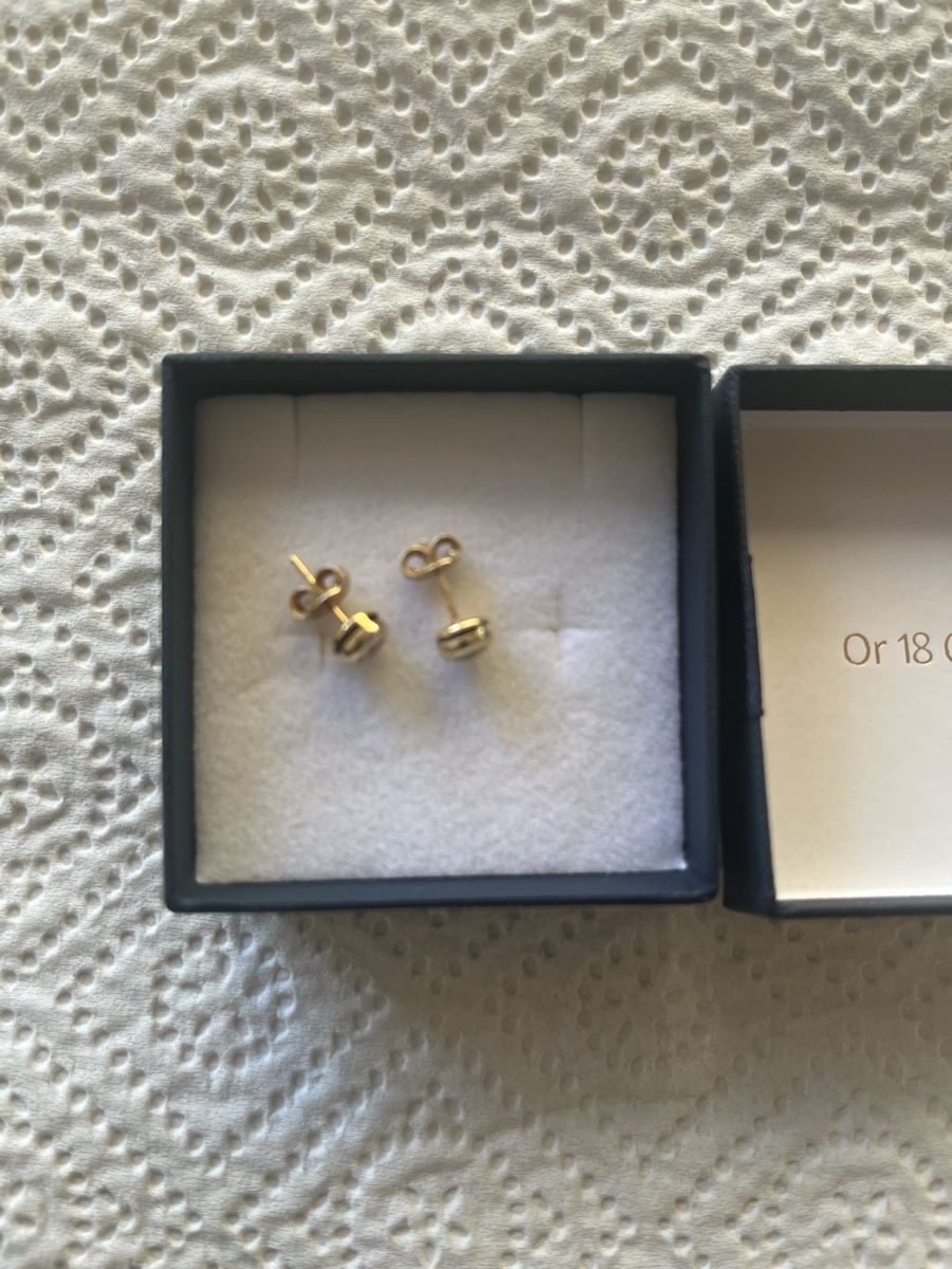 Orecchini pendenti & Orecchini a lobo: Clous d oreilles en or – Usato da Fully venduto da Sassa68 1