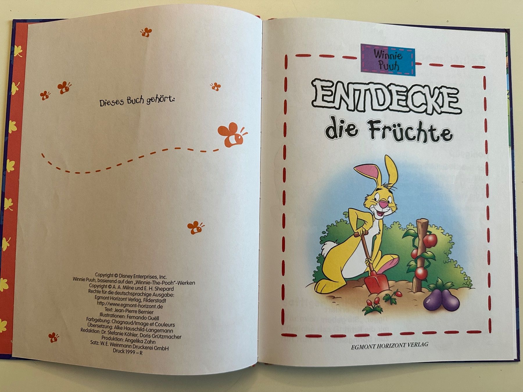 Libri: Winnie Puuh - Entdecke die Früchte – Usato da Münsingen venduto da Ganjam 3