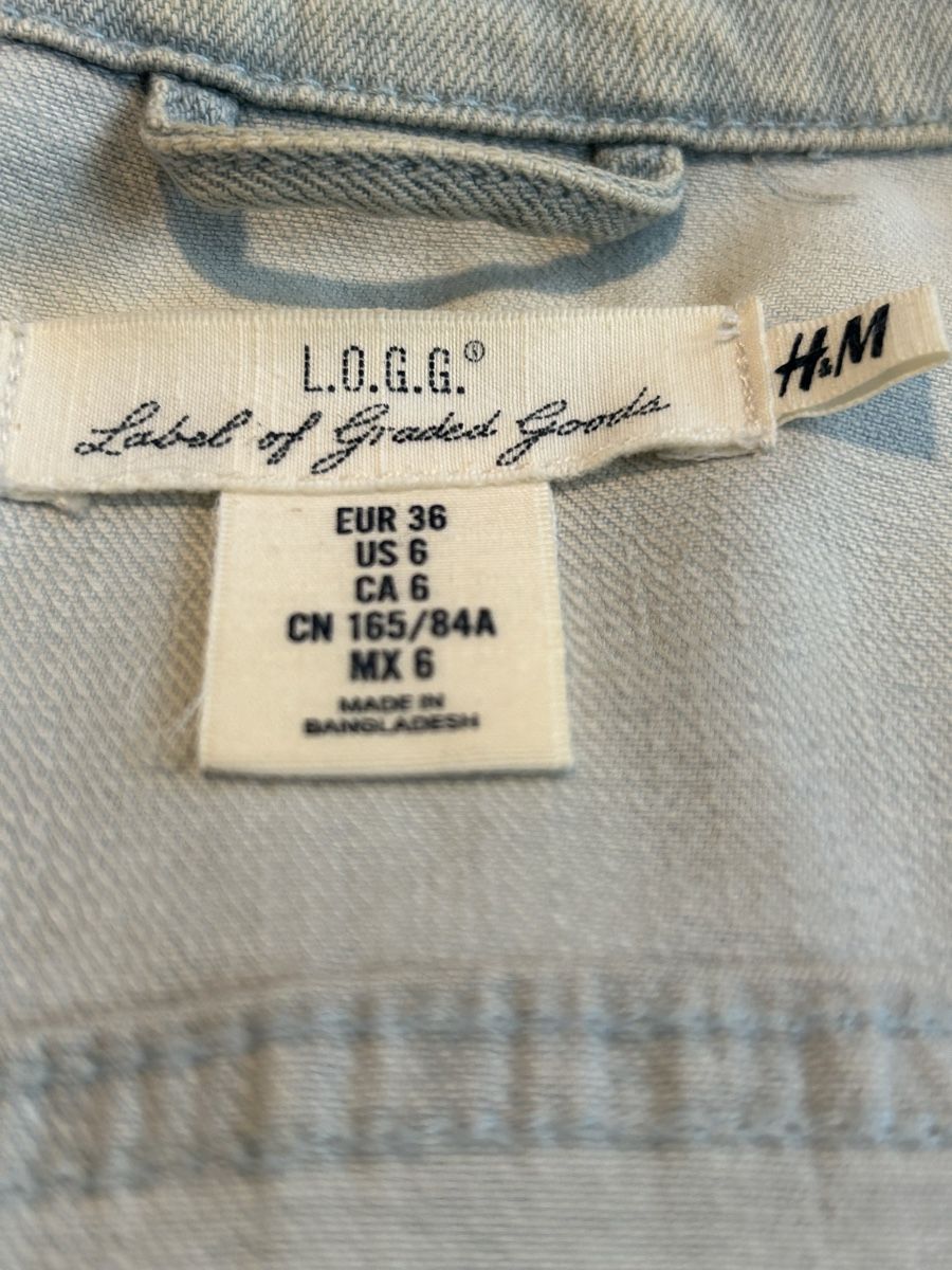 H&M Giacche: Jeansjacke H&M hellblau, Grösse 36 – Usato da Küssnacht am Rigi venduto da bar_w9yj 3