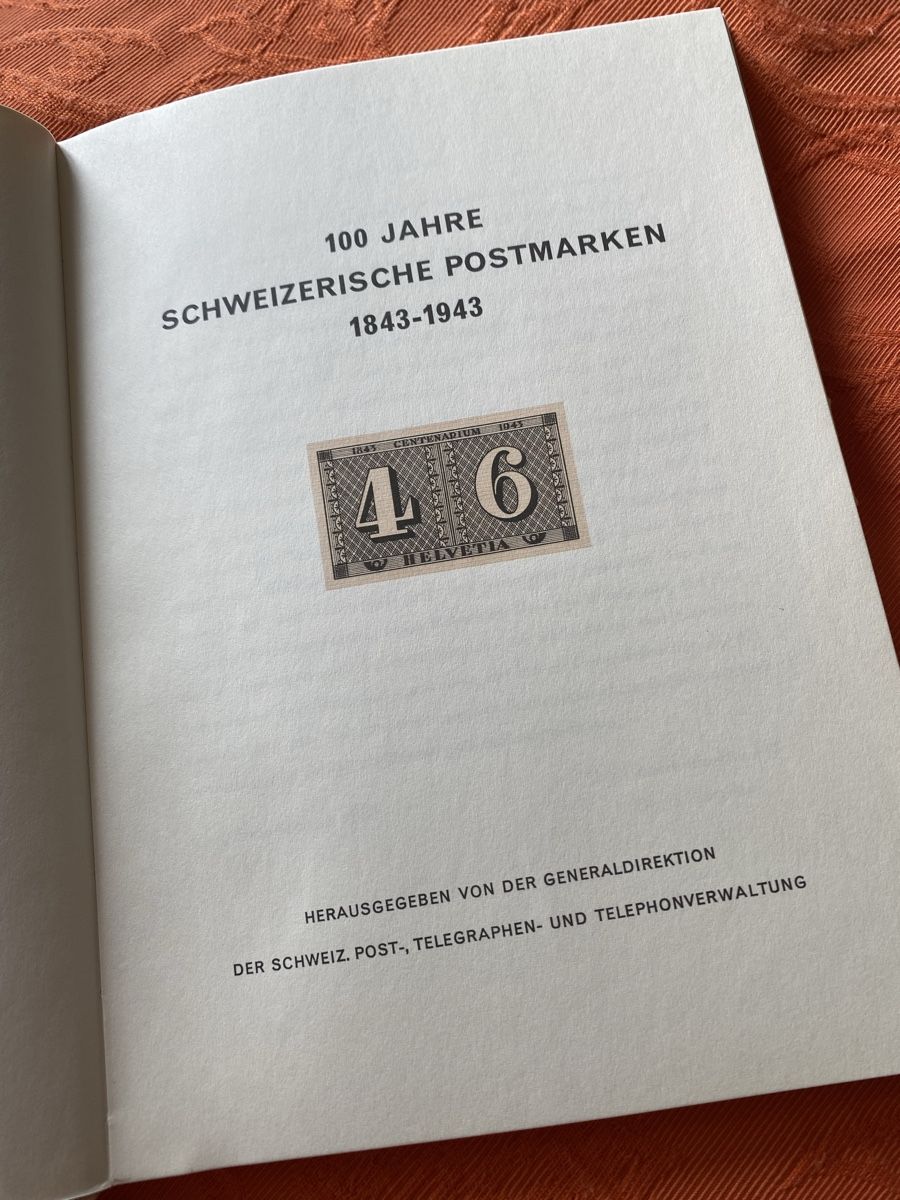 Livres: 100 Jahre schweizerische Postmarken 1843-1943 – D'occasion à Utzigen par Lasagne99 5