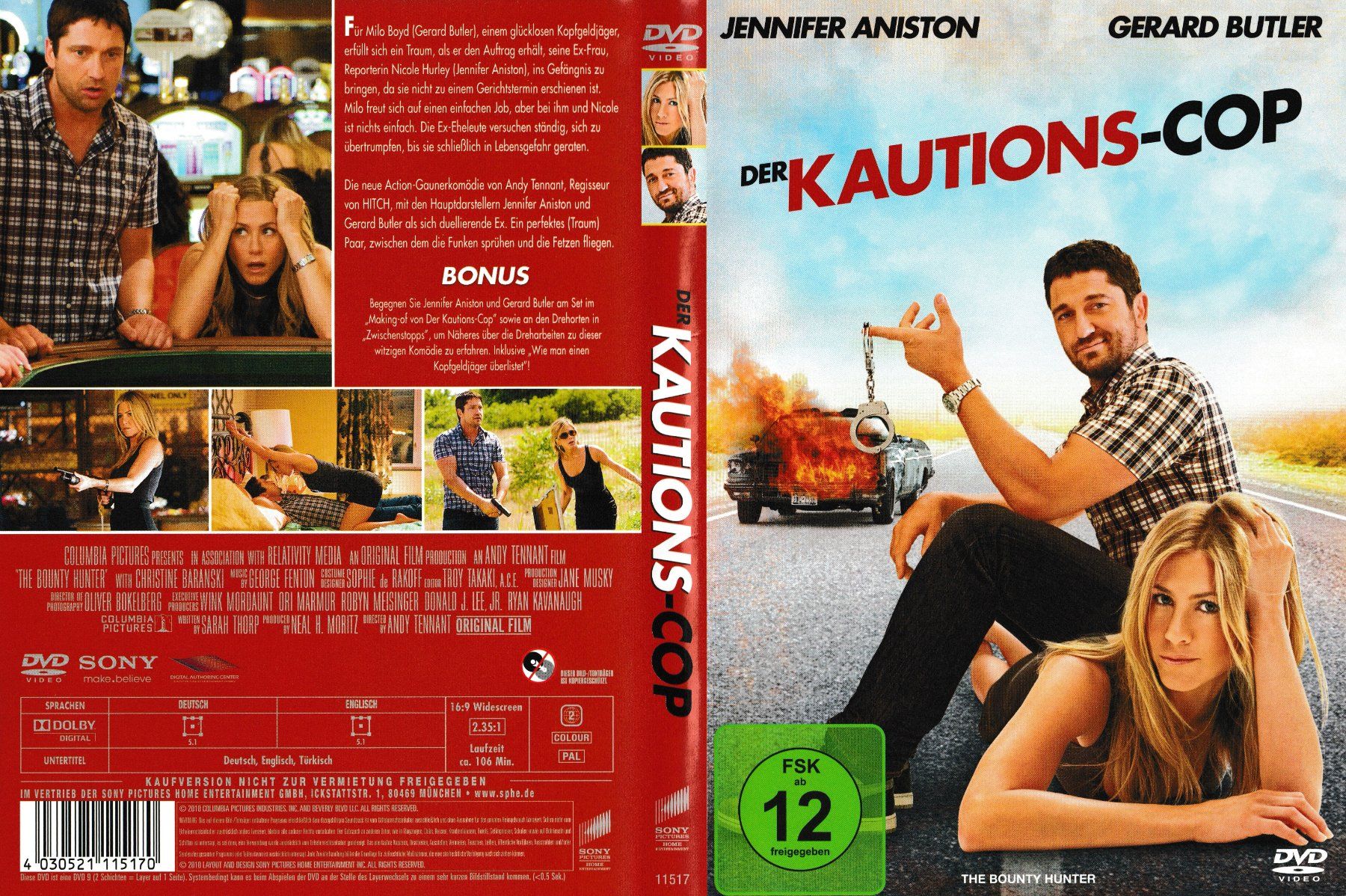 Tutti i DVDs: DVD - Der Kautions-Cop – Usato da Langnau am Albis venduto da MediaRescuerKeLoX