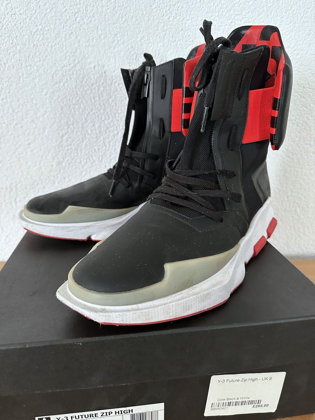 Y-3 Scarpe da uomo: adidas Y-3 Future Zip High EU 43 – Usato da Dotzigen venduto da YGMT 2
