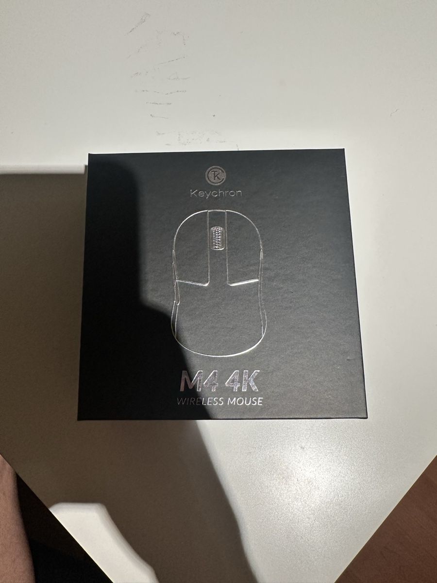 Keychron Maus: Keychron M4 Wireless Gajing Mouse Weiss – Neu (gemäss Beschreibung) aus Längenbühl von ZSilu3011