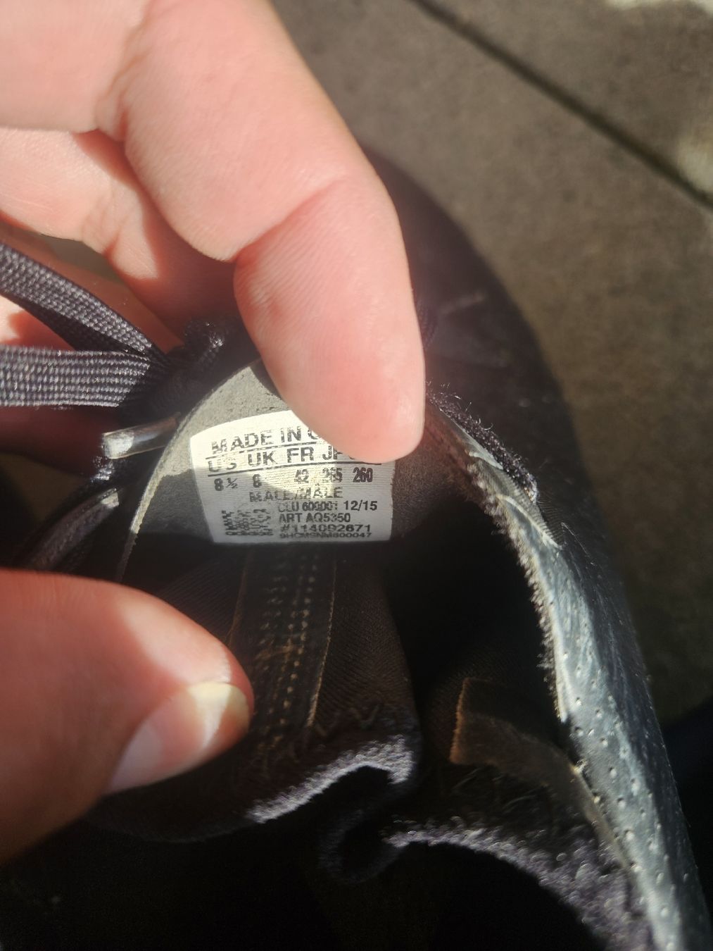 Adidas Scarpe da uomo: Adidas X15.1 FG Nocken Gr.42 – Usato da Emmenbrücke venduto da TopGato 6