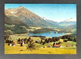 AK Lenzerheide Valbella Heidsee mit Lenzhorn
