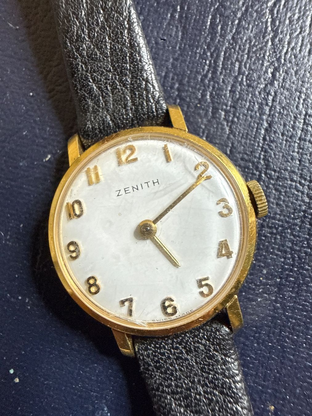 Zenith Uhren: Zenith Art Deco 22 mm – Gebraucht aus Pfeffingen von Allhandelklgwatches